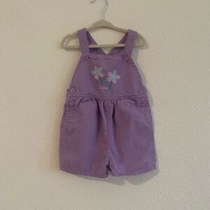 Oshkosh short overalls size 24 months